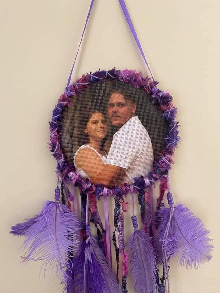 Fluffy Purple Style Dreamcatcher