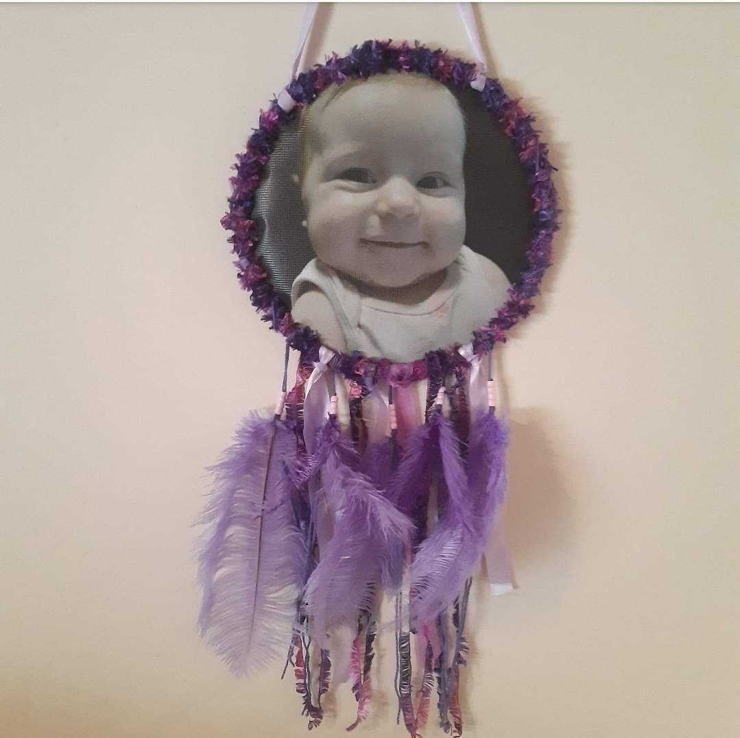 Fluffy Purple Style Dreamcatcher