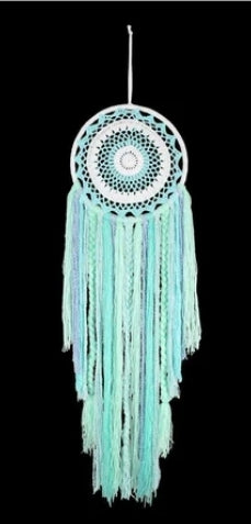 Crochet Braided Dreamcatchers Pink or Blue