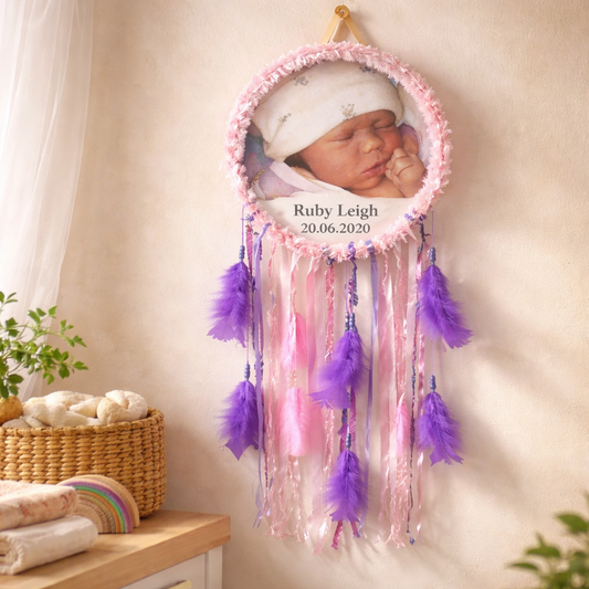 Pink and Purple Image Dreamcatcher
