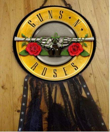 Gun's N Roses logo style