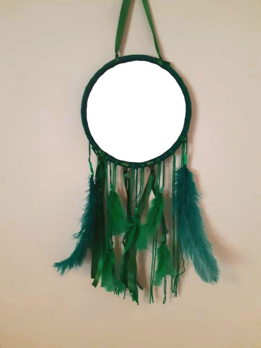 Green Dreamcatcher with Personalised Text