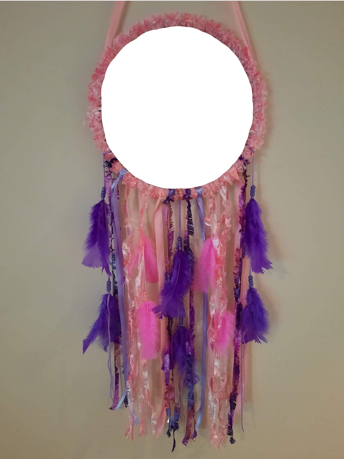 Pink and Purple Image Dreamcatcher