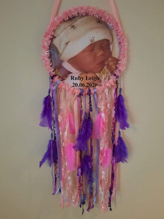 Pink and Purple Image Dreamcatcher